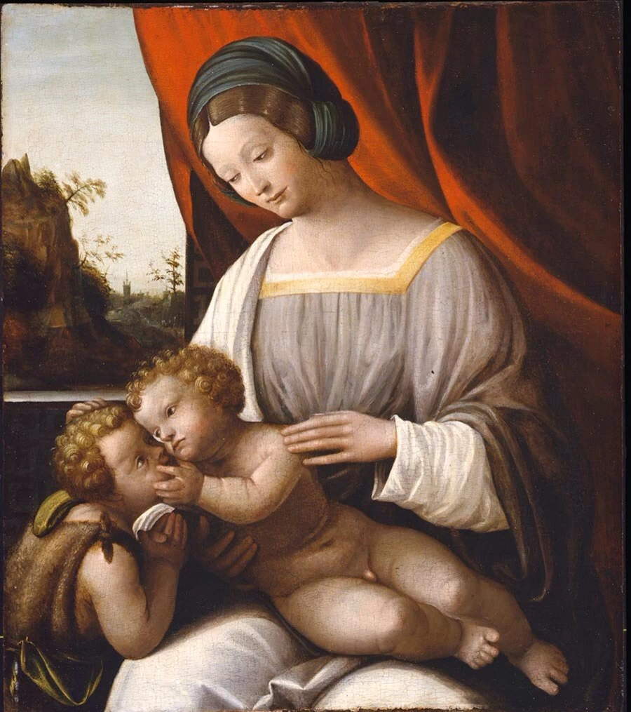 Madonna col Bambino e Giovannino